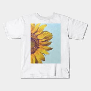 Sunflower at summer day Kids T-Shirt